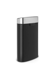 Brabantia Touch Bin with Fingerprint Proof Lid (40 L, Black)