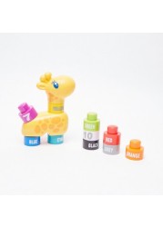 The Happy Kid Company Giraffe Learning Blocks Set