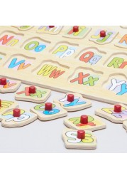 Juniors Printed English Alphabet Puzzle