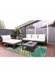 Plastic Tropical Outdoor Rug (120 x 180 cm)