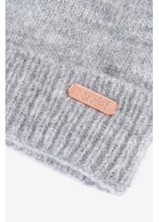 Barbour® International Sparkle Knitted Beanie With Pom