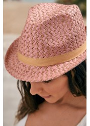 Weave Trilby Hat