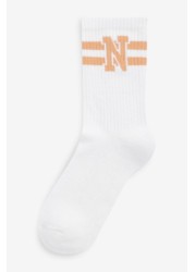 Next Sports Collegiate Style Cushion Sole Ankle Socks 4 Pack