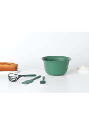 Brabantia Baking Set W/ Silicone Mixing Bowl (3.2 L, 4 pcs)