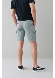 Premium Laundered Cargo Shorts Regular Length