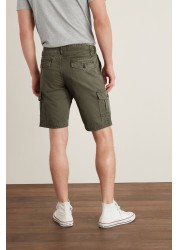 Premium Laundered Cargo Shorts Regular Length