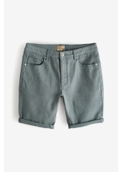 Denim Shorts Slim Fit