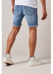 Denim Shorts Slim Fit