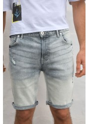 Denim Shorts Slim Fit