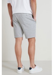 Pleated Jersey Shorts