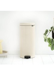 Brabantia NewIcon Pedal Bin (30 L, Almond)