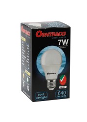 Oshtraco E27 Base 7 W LED Bulbs (Pack of 5, Cool Daylight)