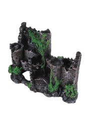 Foshan Artificial Resin Castle Ornament Aquarium Decoration