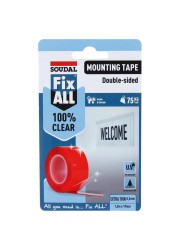 Soudal Fix All Transparent Mounting Tape