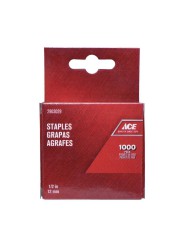 Ace T-50 Staple Pack (1.27 cm, 1000 Pc.)