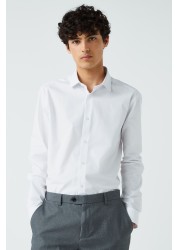 Easy Care Shirt Slim Fit Single Cuff