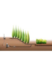 Gardena Micro Drip System Start-Set Below & Above Ground Drip Irrigation Line (5000 cm)