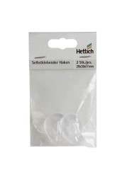 Hettich Plastic Self-Adhesive Hook (3 x 3.8 x 2.2 cm)