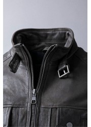 Lakeland Leather Wansfell Leather Biker Jacket