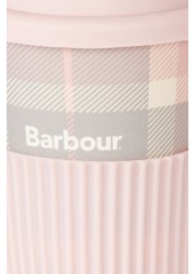 كوب السفر من Barbour® Pink Tartan