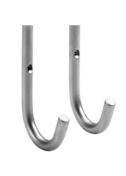 Hettich Steel Dual Prong Clothes Hook