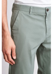 Stretch Chino Trousers Straight Fit