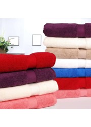 Truebell Classic Bath Towel (68 x 140 cm, Purple)