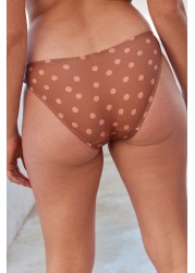 Bikini Bottoms High Leg Briefs