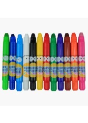 Smily Kiddos Silky Crayons - Set of 12