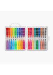 Ooly Double Up 2-in-1 Mini Marker Travel Set - Set of 36