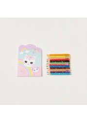 Hot Focus 14-Piece Caticorn Stationery Set