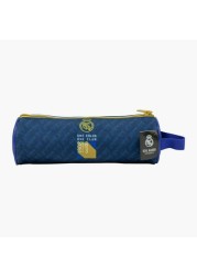 Real Madrid Print Round Pencil Case