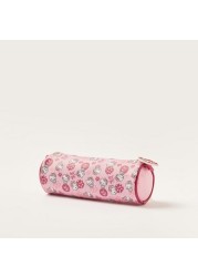 Sanrio Hello Kitty Print Pencil Pouch with Zip Closure