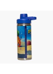 SpongeBob SquarePants Print Water Bottle - 600 ml