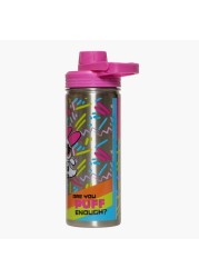 The Powerpuff Girls Print Water Bottle with Lid - 600 ml