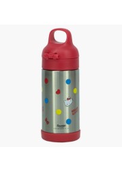 Hello Kitty Print Stainless Steel Water Bottle - 300 ml