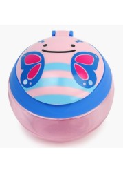 Skip Hop Butterfly Print Snack Box with Clip Closures