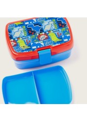 Juniors Dinosaur Print Lunch Box with Clip Lock Lid