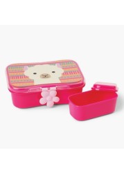 Skip Hop Llama Print Lunch Box with Clip Closures