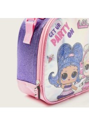 L.O.L. Surprise! Printed Lunch Bag with Glitter Texture