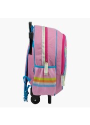 The Powerpuff Girls Print Trolley Backpack - 16 inches