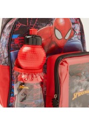 Simba Spider-Man Print 14-inch Trolley Backpack with Lunch Box and Water Bottle