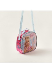 Simba 5-Piece Barbie Print Trolley Backpack Set