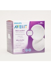 Philips Avent Ultra Comfort Disposable Breastpads - 60 sheets