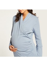 Love Mum Maternity T-shirt with Long Sleeves