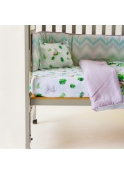 Fancy Fluff Koala Print 4-Piece Organic Bedding Set