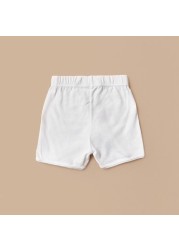 Juniors Solid Shorts with Elasticised Waistband