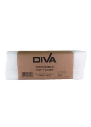 Diva Disposable Hair Towels |40 X 80Cm 50Pcs/Pk