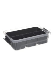 5five Samba Polypropylene Compartment Storage Box (1.5 L)