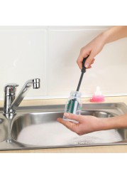 Wenko Silicone Washing Up Brush (3.5 x 25 x 3.5 cm)